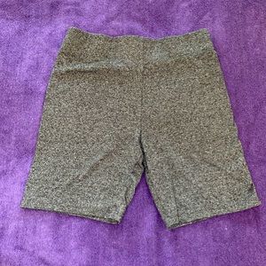 Forever 21 Heather grey biker shorts.